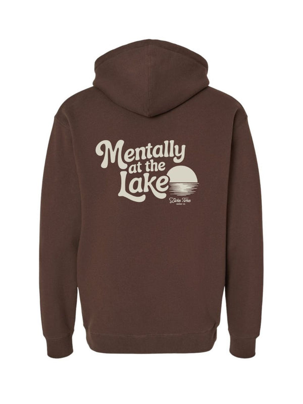 Mentally At The Lake - Premium Heavyweight Hoodie