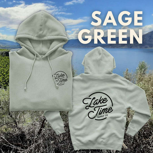 Logo Premium Heavyweight Hoodie - Sage Green