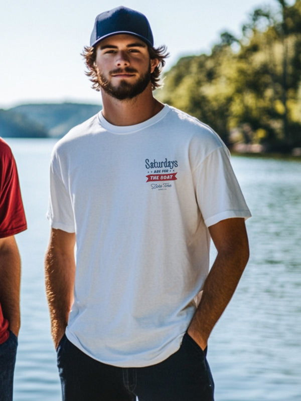 Saturdays Are For The Boat - Unisex Relaxed Fit (Comfort Colors)