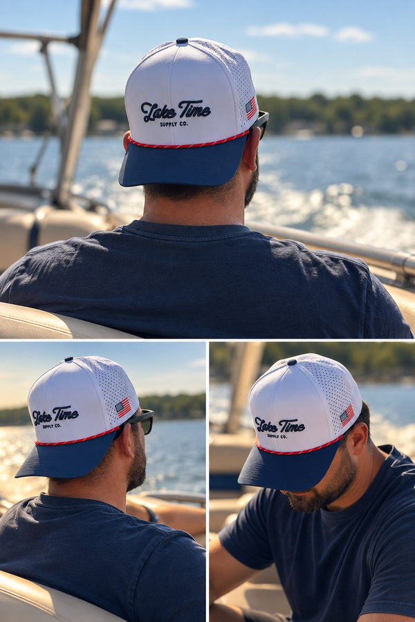 "The All American" | Lake Proof™ Water-Repellent Performance Snap Back