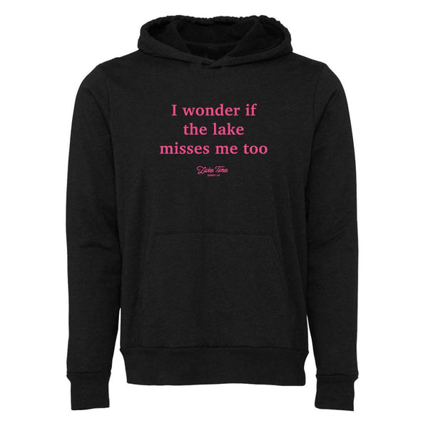 I Wonder If The Lake Misses Me Too Hoodie (Relaxed Fit)