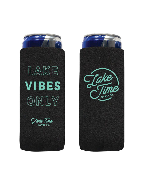 Lake Vibes Only - Slim/Tall Foam Coozie