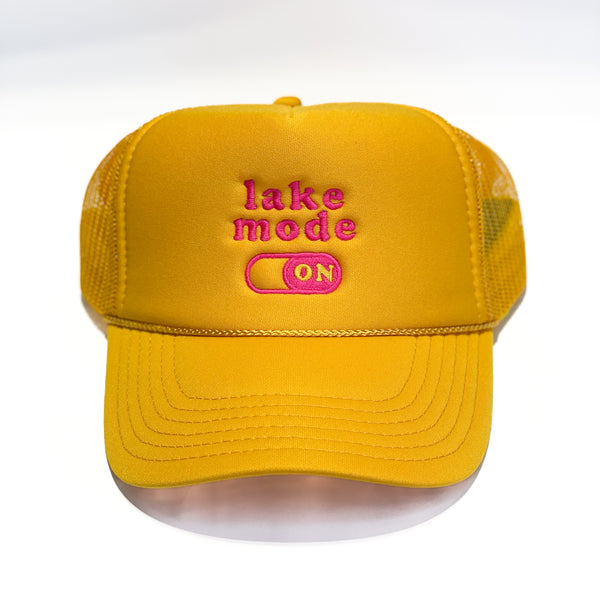 Lake Mode On - Foam Trucker Hat
