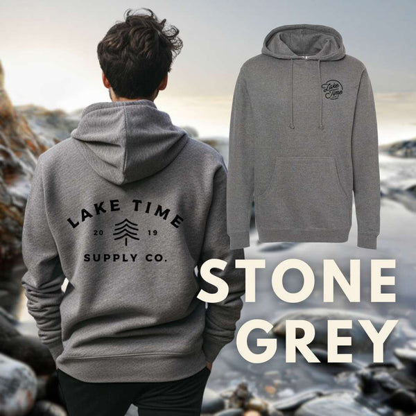 Premium Heavyweight Hoodie - Stone Grey