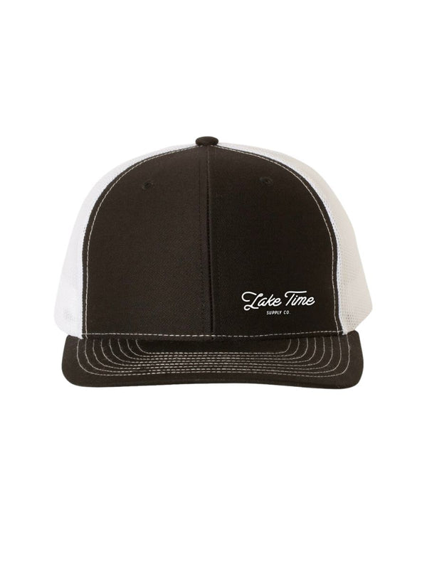 Snapback Trucker Cap - Black