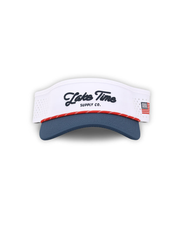 The All American Rope Visor | Lake Proof™ Water-Repellent Performance Visor