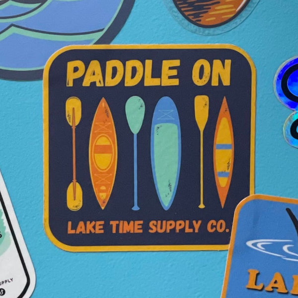 Weatherproof Sticker - Paddle Sports