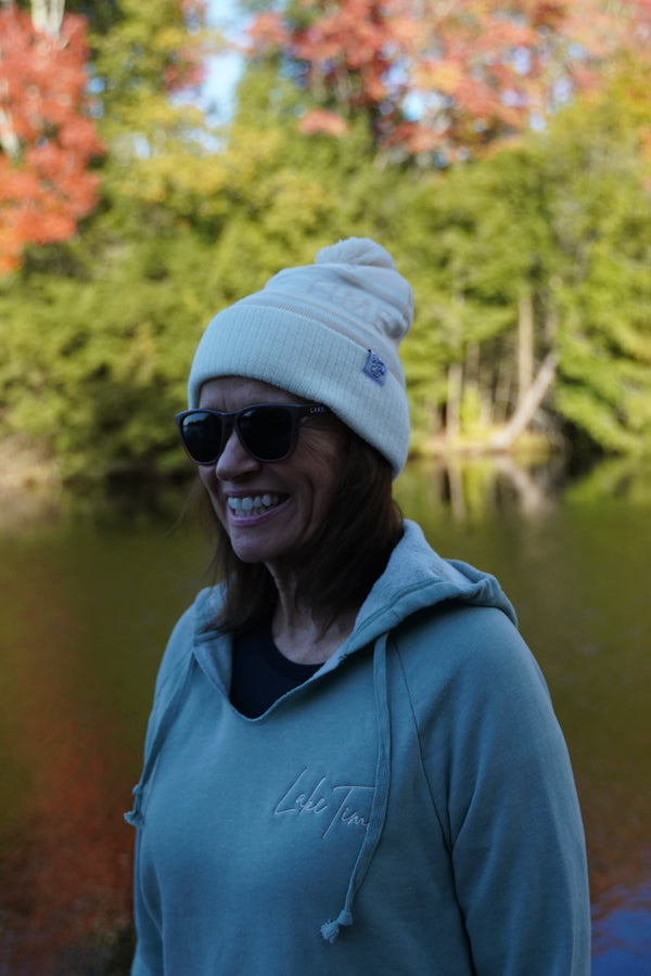 Lake Time Pom Beanie