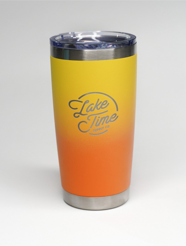 20oz Ombre Tumbler - Orange/Yellow