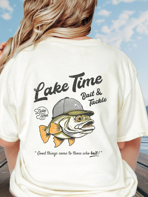 Lake Time Bait & Tackle - Unisex Relaxed Fit (Comfort Colors)