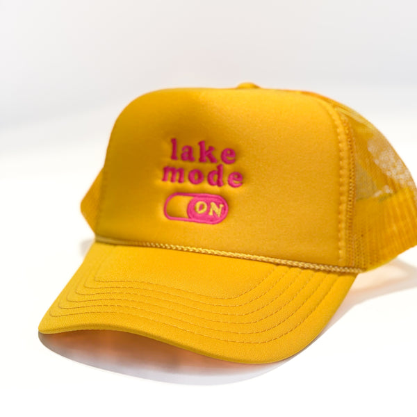 Lake Mode On - Foam Trucker Hat