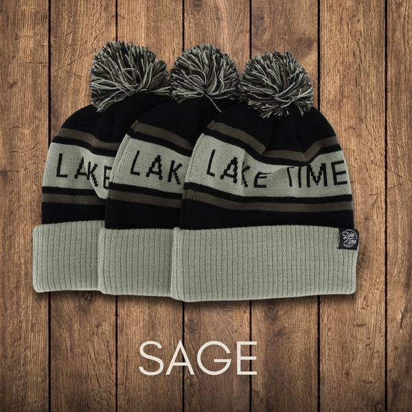 Lake Time Pom Beanie