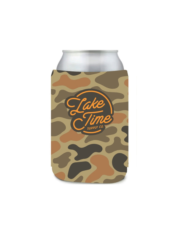 Duck Camo - Short Neoprene Coozie