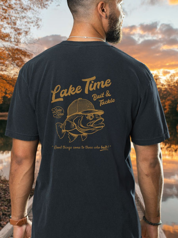 Lake Time Bait & Tackle - Unisex Relaxed Fit (Comfort Colors)