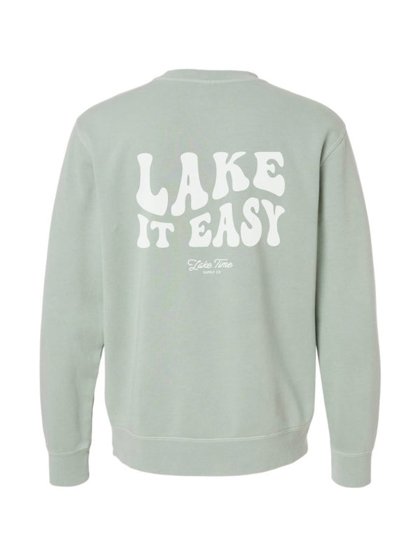 Lake It Easy Crewneck