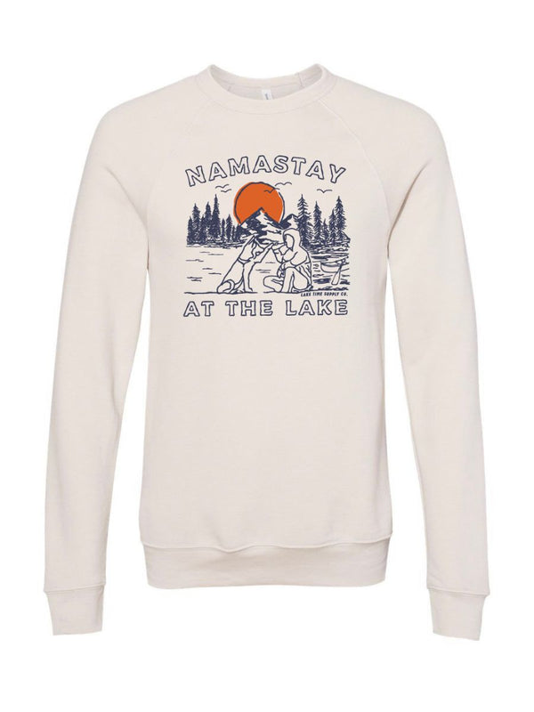 Namastay At The Lake Crewneck - Benefitting Mental Health