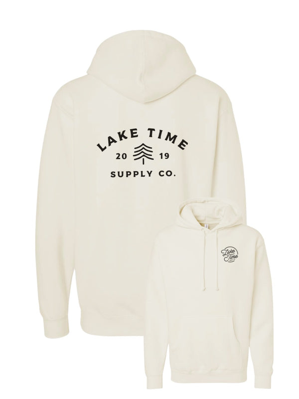 Down To Earth Premium Heavyweight Hoodie - Shoreline Ivory