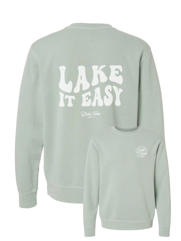 Lake It Easy Crewneck