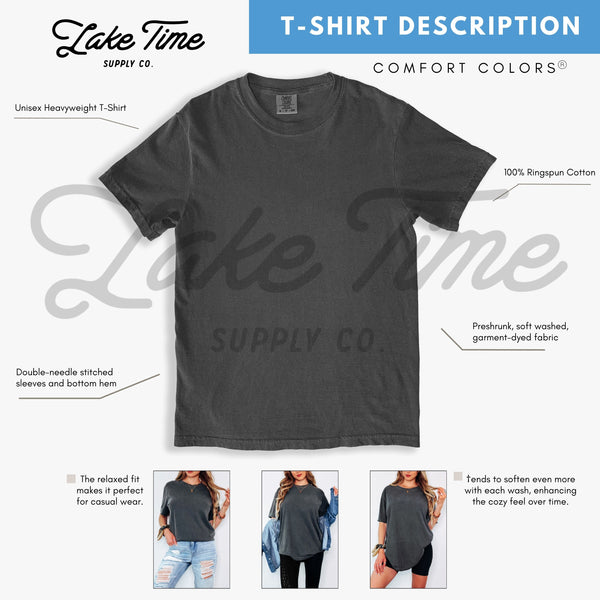 Lake Time Cowboy - Unisex Relaxed Fit (Comfort Colors)