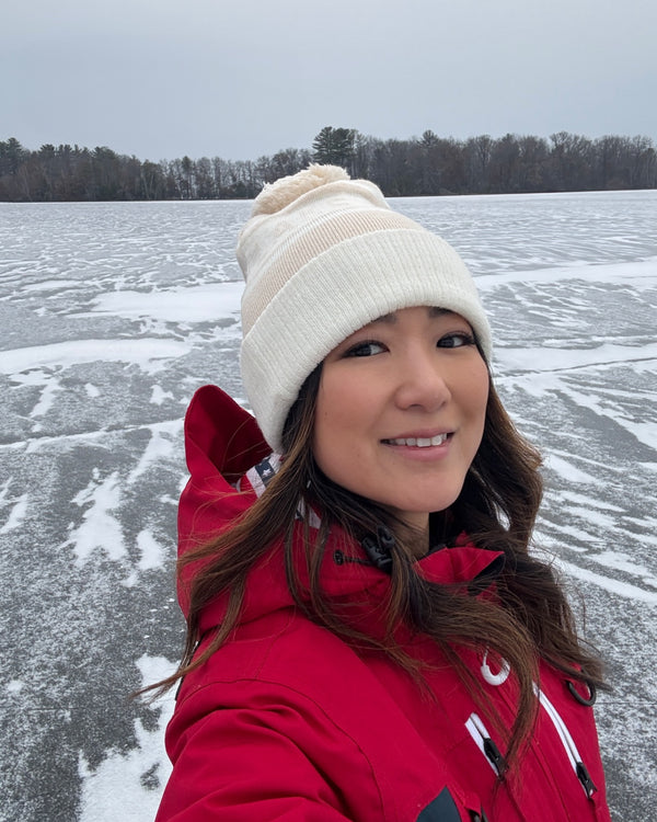 Lake Time Pom Beanie