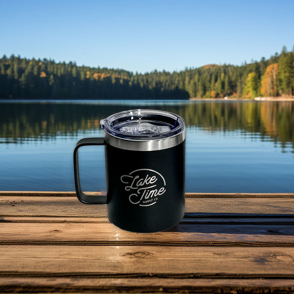 Lake Time Insulated Stainless Steel Mug
