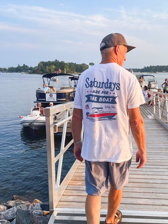 Saturdays Are For The Boat - Unisex Relaxed Fit (Comfort Colors)