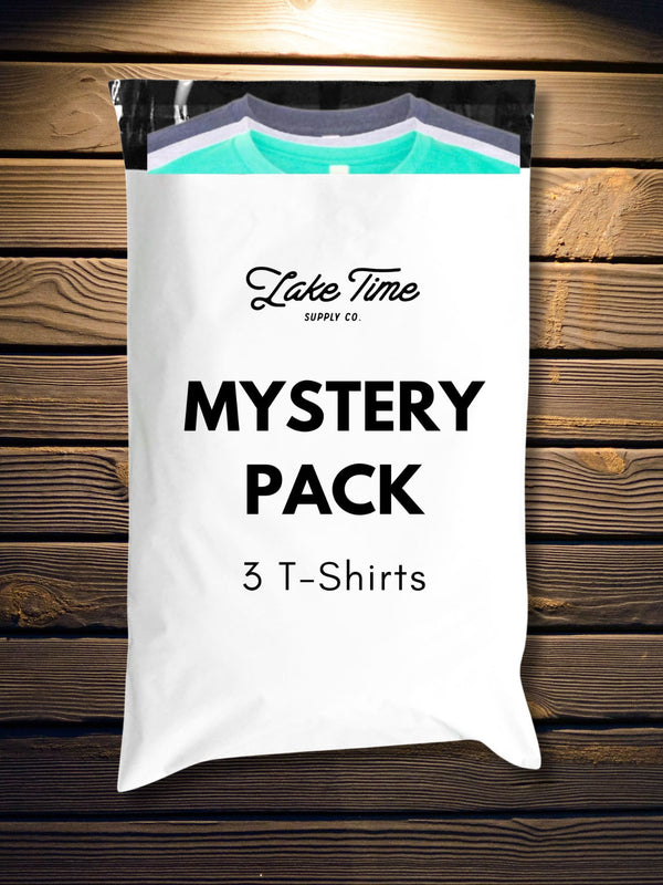 3-Pack Mystery T-Shirts (Unisex Fit - Bella Canvas Brand)