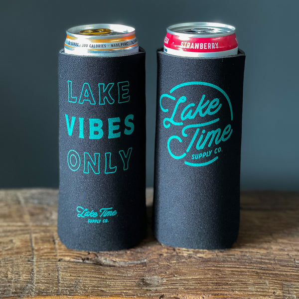 Lake Vibes Only - Slim/Tall Foam Coozie