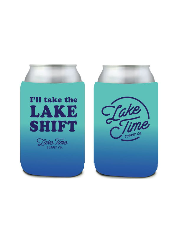 I'll Take The Lake Shift - Short Neoprene Coozie