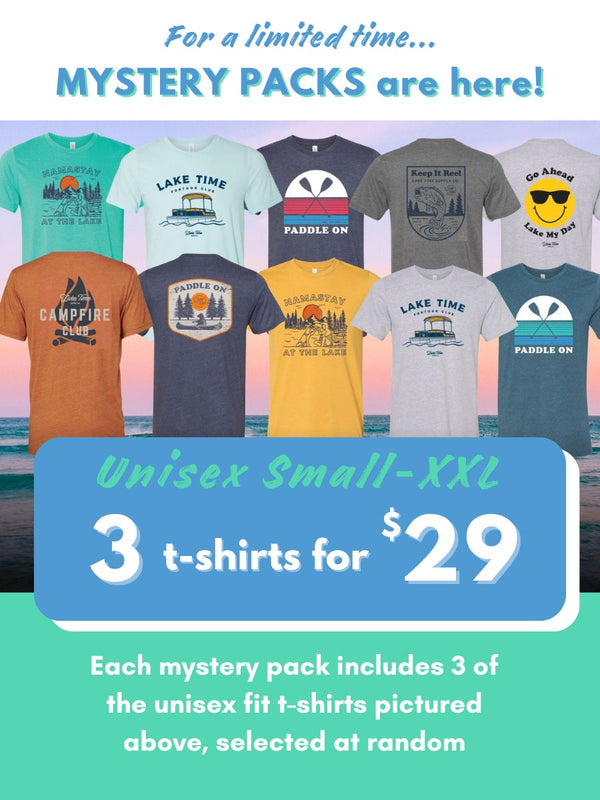 3-Pack Mystery T-Shirts (Unisex Fit - Bella Canvas Brand)