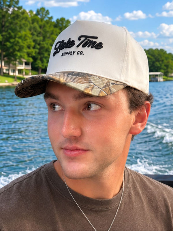 RealTree® Camo Two-Tone Five-Panel Snap Back | High Profile