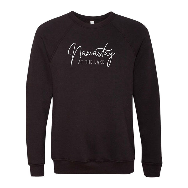 Namastay At The Lake Script Crewneck - Benefitting Mental Health (Only XS + M Remaining)