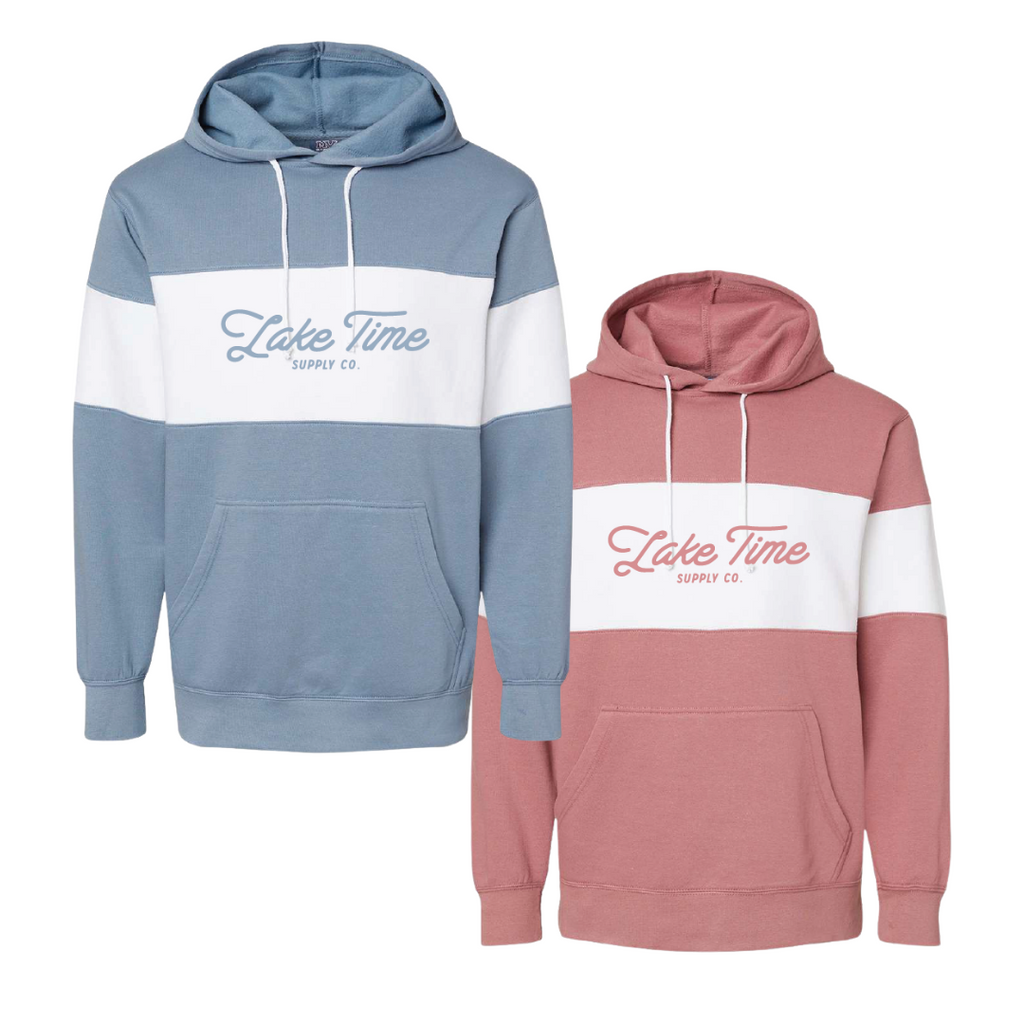 Color Block Hoodie - Lake Time Supply Co.