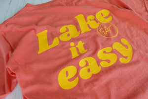 Lake It Easy Pocket T-Shirt (Limited Quantities Remaining S-2XL) - Lake Time Supply Co.