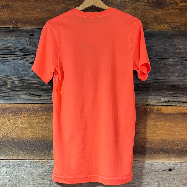 Gradient Logo Tee - Coral - Lake Time Supply Co.