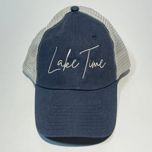 Lake Time Mesh-Back Ball Cap - Lake Time Supply Co.