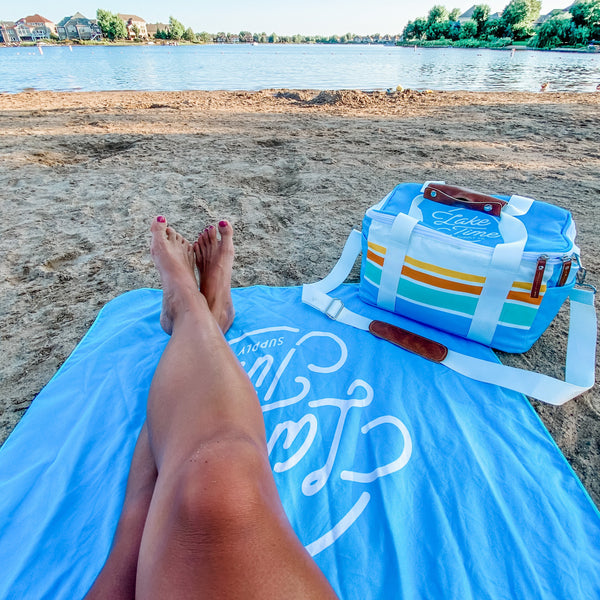 Quick-Dry Beach Towel - Lake Time Supply Co.