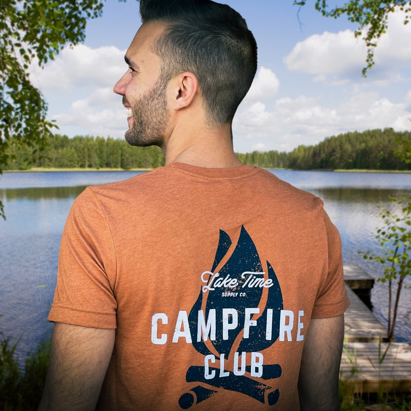 Campfire Club T-Shirt - Lake Time Supply Co.