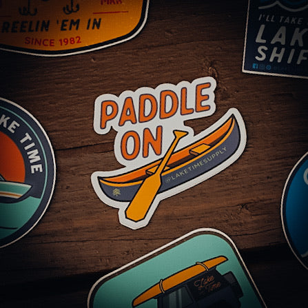 Weatherproof Stickers - Lake Time Supply Co.