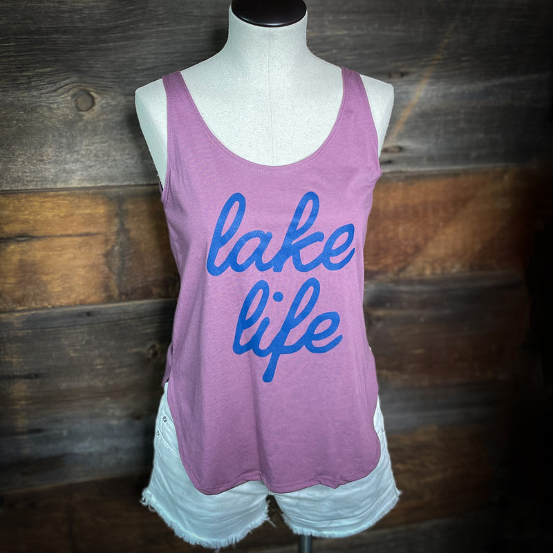 Ladies' Lakeside Tank - Lake Life