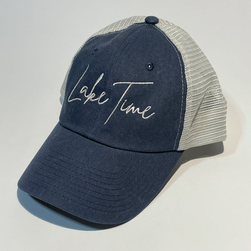 Lake Time Mesh-Back Ball Cap - Lake Time Supply Co.