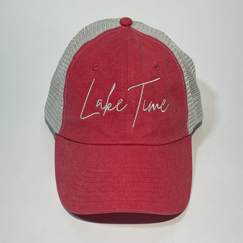 Lake Time Mesh-Back Ball Cap - Lake Time Supply Co.