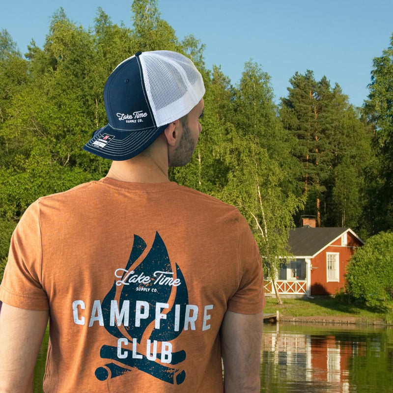 Campfire Club T-Shirt - Lake Time Supply Co.