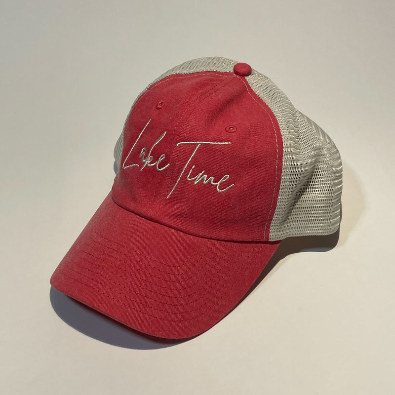 Lake Time Mesh-Back Ball Cap - Lake Time Supply Co.