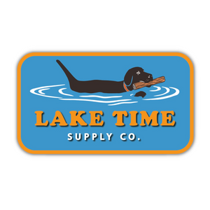 Lake Time Dog Sticker - Lake Time Supply Co.