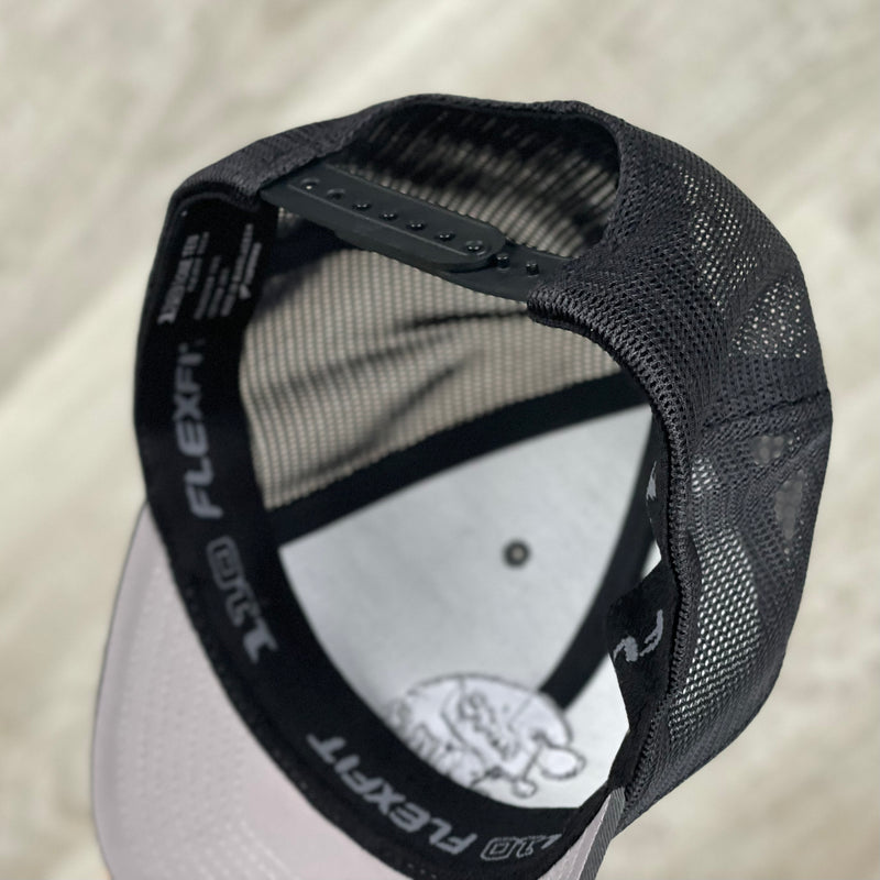 Black/Charcoal Snapback Hat