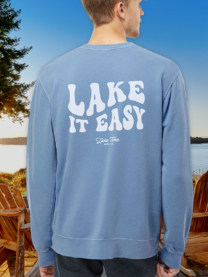 Lake It Easy Crewneck - Lake Time Supply Co.