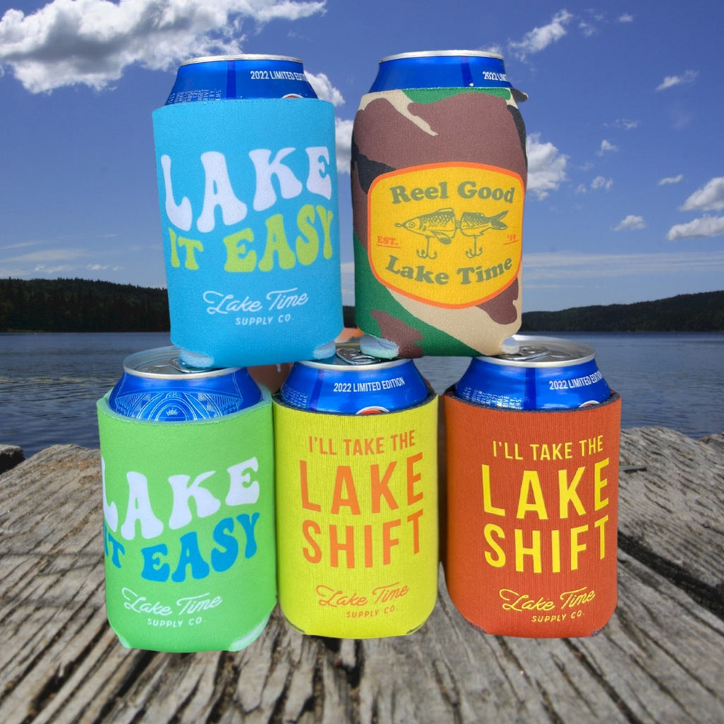 Lake Time Classic Coozies - Lake Time Supply Co.
