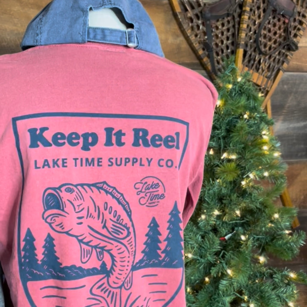 Keep It Reel Fish Long Sleeve Tee - Lake Time Supply Co.